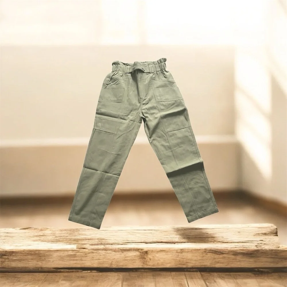 Elodie Sage Green Pants NWT Size M